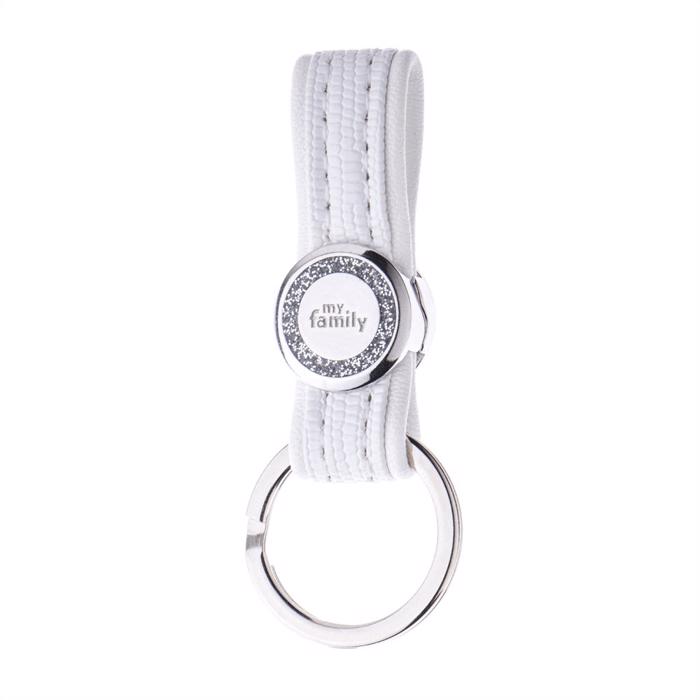 My Family Keyring för Nyckelknippan i Vit