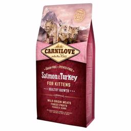 Carnilove Healthy Growth kattmat med lax och Kalkon för kattungar