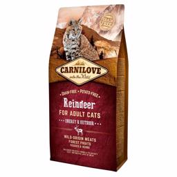 Carnilove Kattfoder med renar för vuxna katter Energy and Outdoor 400 g - DATUM PRODUKTER