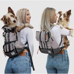 K9 Sport Sack Urban3 Hundryggsäck och väska 2in1 Betonggrå