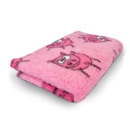 Veterinärsäng Extra Soft Design Farm Animals PinkyPiglet Rosa Veterinärsäng 100 x 150 cm
