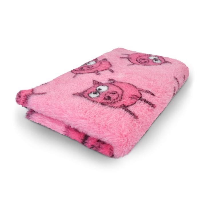 Veterinärsäng Extra Soft Design Farm Animals PinkyPiglet Rosa Veterinärsäng 100 x 150 cm