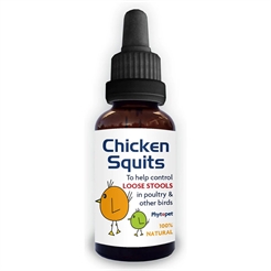 Chicken Squits 100 % naturlig örtblandning för fjäderfä och fåglar 50 ml