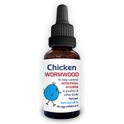 Chicken Wormwood 100% Naturlig Örtblandning För Fjäderfä & Fåglar 50ml