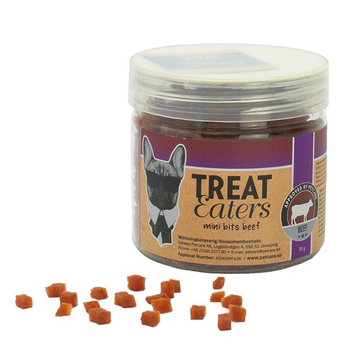 TreatEaters Mini Bits Beef Små Oxgodis 70g