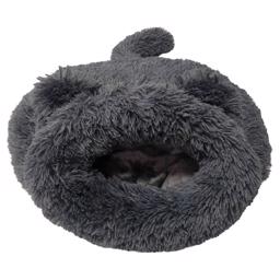 Fluffy Hygge Kattehule Antracit 55 cm.