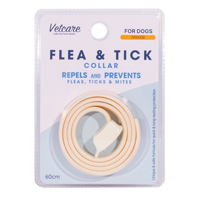 Vetcare Flea & Tick Halsband Till Hund ORANGE
