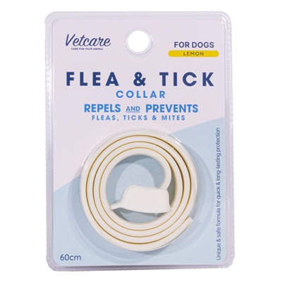Vetcare Flea & Tick Halsband Till Hund LEMON