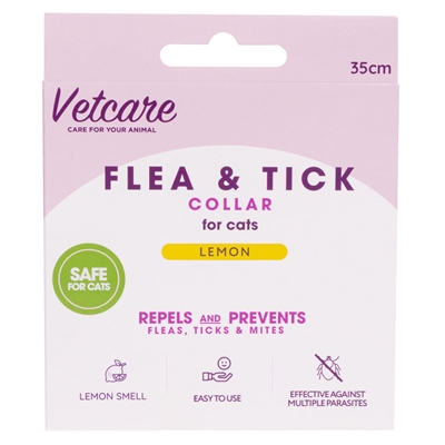 Vetcare Flea & Tick Halsband Till Katt LEMON