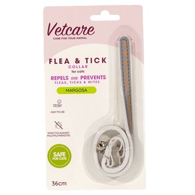 Vetcare Flea & Tick Halsband Till Katt Margosa