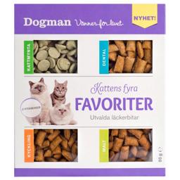 Dogman Cat behandlar 4 av kattens favoriter - HUNDVAROR