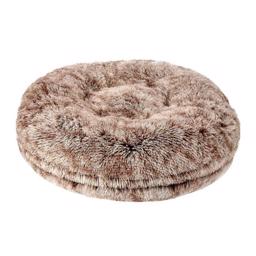 Fluffy Donut Comfort Dog Bed med Memoryfoam Beige