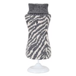 Nayeco Jersey Stickad Tröja För Hunden Ecoline Zebra