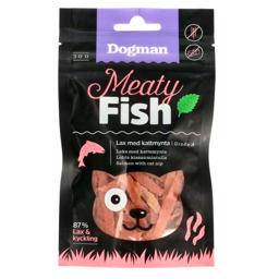 Dogman Cat behandlar köttig fisk med lax & kattmynta 30g