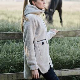 Jacson Nora Teddy Microfleece Jacka Härlig Tjock & Mysig Beige