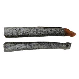 Tikki Laxskinn med Kött Naturligt Snack För Hunden 3 Stk