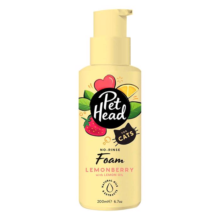Pet Head Felin \'Good Foam for the Cat with Lemon and Berries 200ml