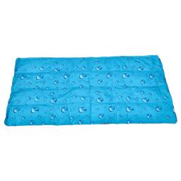 Dogman Kylmatta För Hunden Blå med Droppar