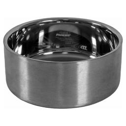 Ozami Hundskål Design Horizon Grey Borstat Stål Utvändigt