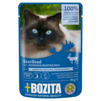 Bozita Feline Sterilised Bitar i Sås Ren 85g