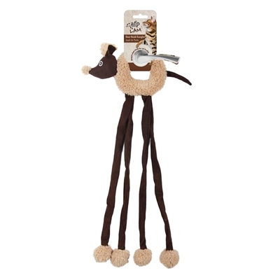 All For Paws Lambswool Vippa För Dörren med Mörkbrun Mus