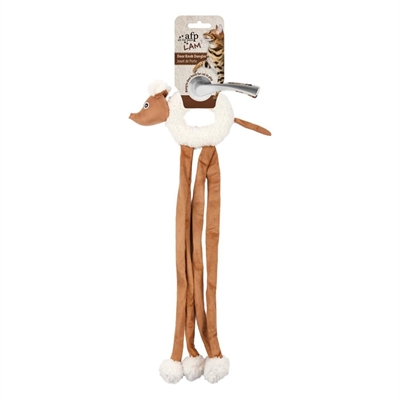 All For Paws Lambswool Vippa För Dörren med Ljusbrun Mus