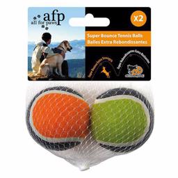 Alla För Paws Tennisbollar För Hundar Super Bounce 2 st