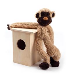 All For Paws Hundeleksak Brown Cuddle Flopper Kram Apa Basil