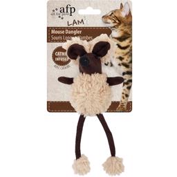All For Paws Kattsleksak Mouse Dangler Beige Mini Mouse