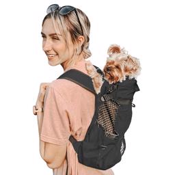K9 Sport Sack AIR V2 Hundryggsäck Hundar på Tur BLACK