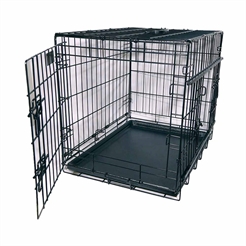 Hundbur med 2 dörrar