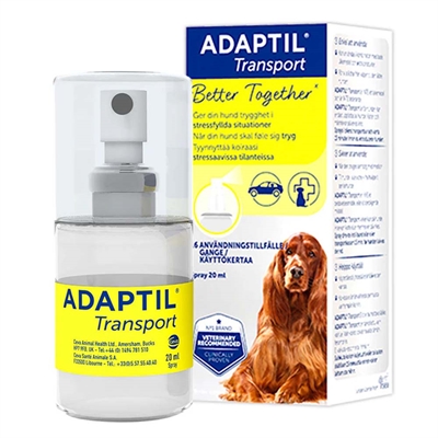 Adaptil Hund Transport Och Beteende Spray 20ml D.A.P.