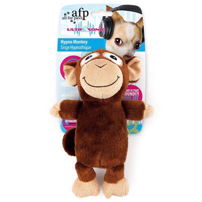 All For Paws UltraSonic Hypno Monkey Endast Hunden Hör Pip