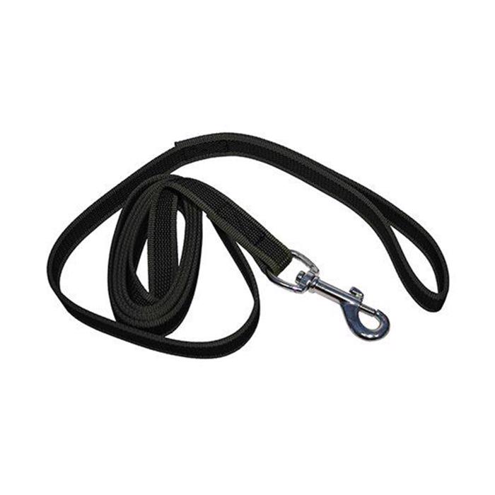 Alac Hundkoppel med Gummi Antiglid och Handtag 20mm x 1,9meter