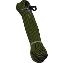 Alac Spårlina Gummi 15 Meter 6 mm Militärgrön