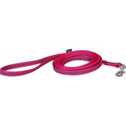 Alac Hundkoppel med antisladd gummi och handtag 12mm x 3 meter CERISE