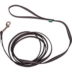 Alac Hundkoppel med Gummi Anti-slip och Handtag 12mm x 3 meter SVART