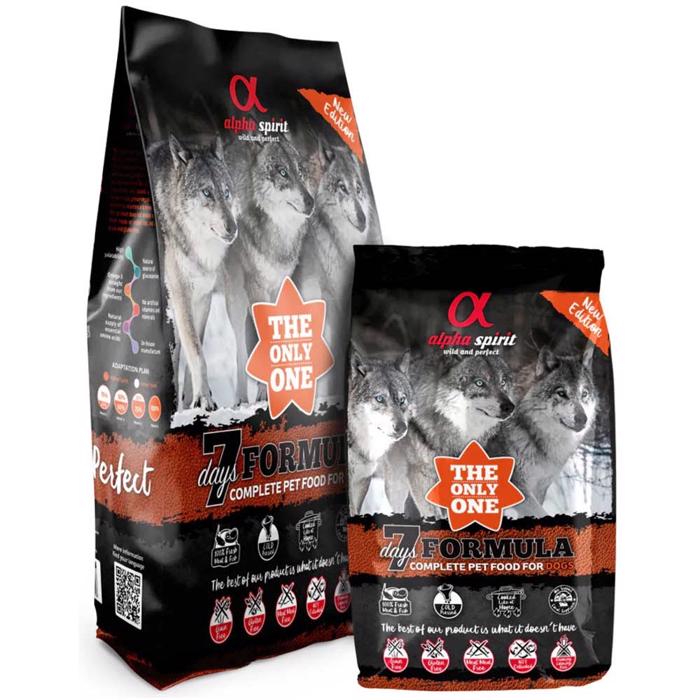 Alpha Spirit The Only One 7 Formula Weekly Menu