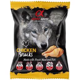 Alpha Spirit Spannmålsfria Godbitar Med KYCKLING In Bag 50gram