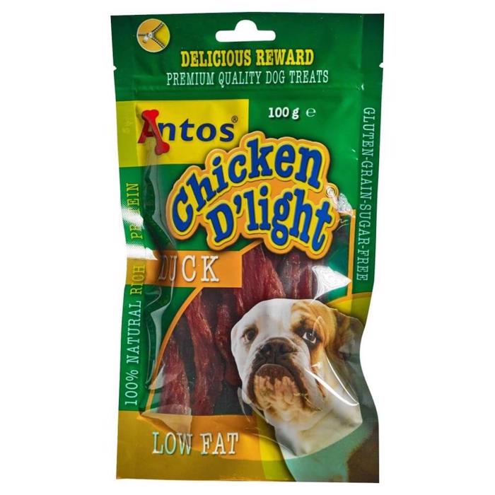 Antos Chicken D\' Light Duck Sticks Läckra ankbröstpinnar 100g