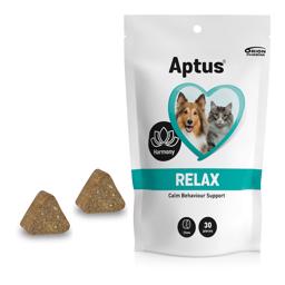 APTUS Relax Chews mot stress och ångest för katt och hund 30 tabletter