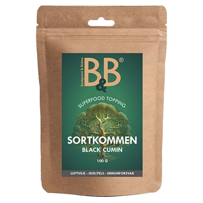 B&B Superfood Topping Svartkummin 100g