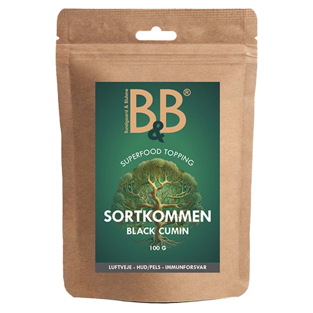 B&B Superfood Topping Svartkummin 100g