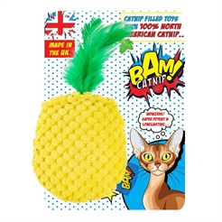 BAM Kattmynta Pineapple Festlig Kattleksak Med Kattmynta