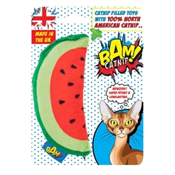 BAM Kattmynta Watermelon Festlig Kattleksak Med Kattmynta