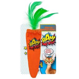 BAM Catnip Carrot Festligt Kattleksak Med Kattmynta