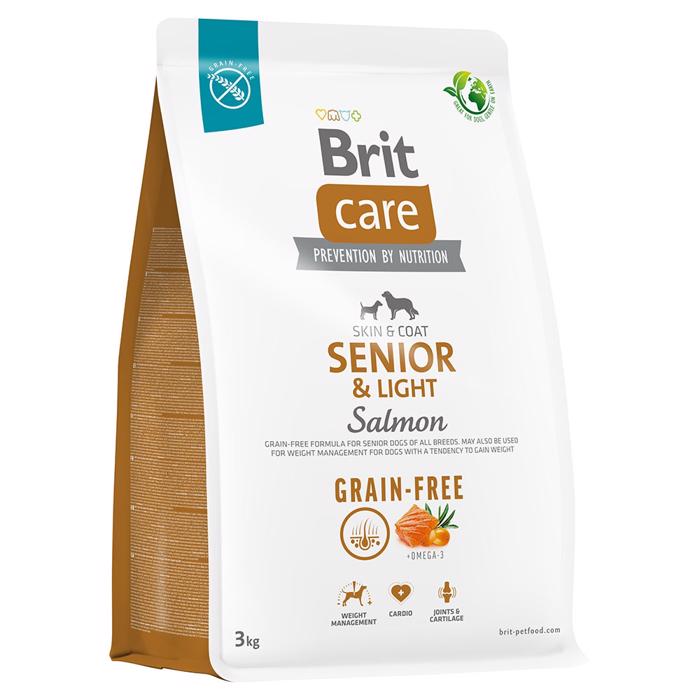 Hundfoder BRIT Care Grain Free SENIOR & Lätt med lax