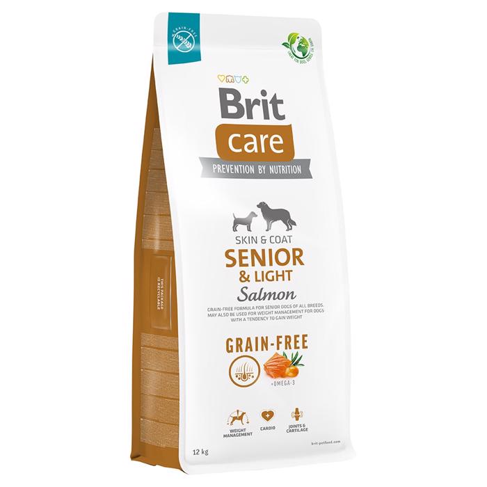 Hundfoder BRIT Care Grain Free SENIOR & Lätt med lax