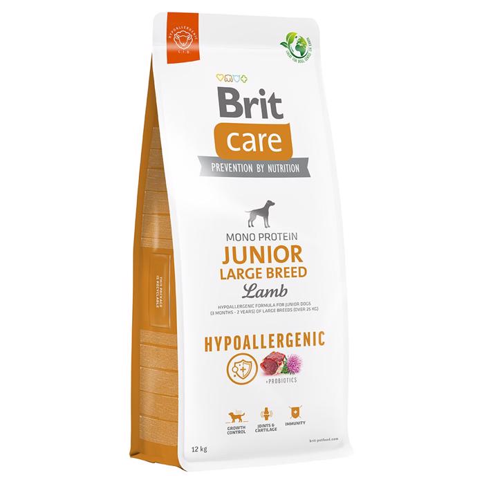 Hundfoder BRIT Care Hypoallergen JUNIOR Stor ras med lamm