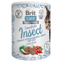 Brit Care Snack For Cats Superfruits Insekt 100gr